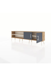 Arges TV Ünitesi 2 Raflı 2 Kapaklı 176x30x51 Çam-Antrasit/Aytaşı