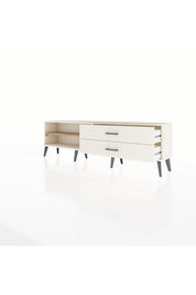 Arges TV Ünitesi Tek Raflı 2 Çekmeceli  176x30x51 Aytaşı-Çam/Aytaşı