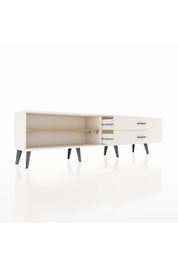 Arges TV Ünitesi Tek Raflı 2 Çekmeceli  176x30x51 Aytaşı-Çam/Aytaşı