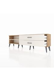 Arges TV Ünitesi Tek Raflı 2 Çekmeceli  176x30x51 Çam-Aytaşı/Aytaşı