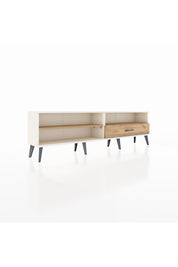 Arges TV Ünitesi 2 Raflı Tek Çekmeceli  176x30x51 Aytaşı-Çam/Çam