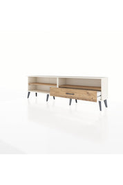 Arges TV Ünitesi 2 Raflı Tek Çekmeceli  176x30x51 Aytaşı-Çam/Çam