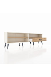 Arges TV Ünitesi 2 Raflı Tek Çekmeceli  176x30x51 Aytaşı-Çam/Çam