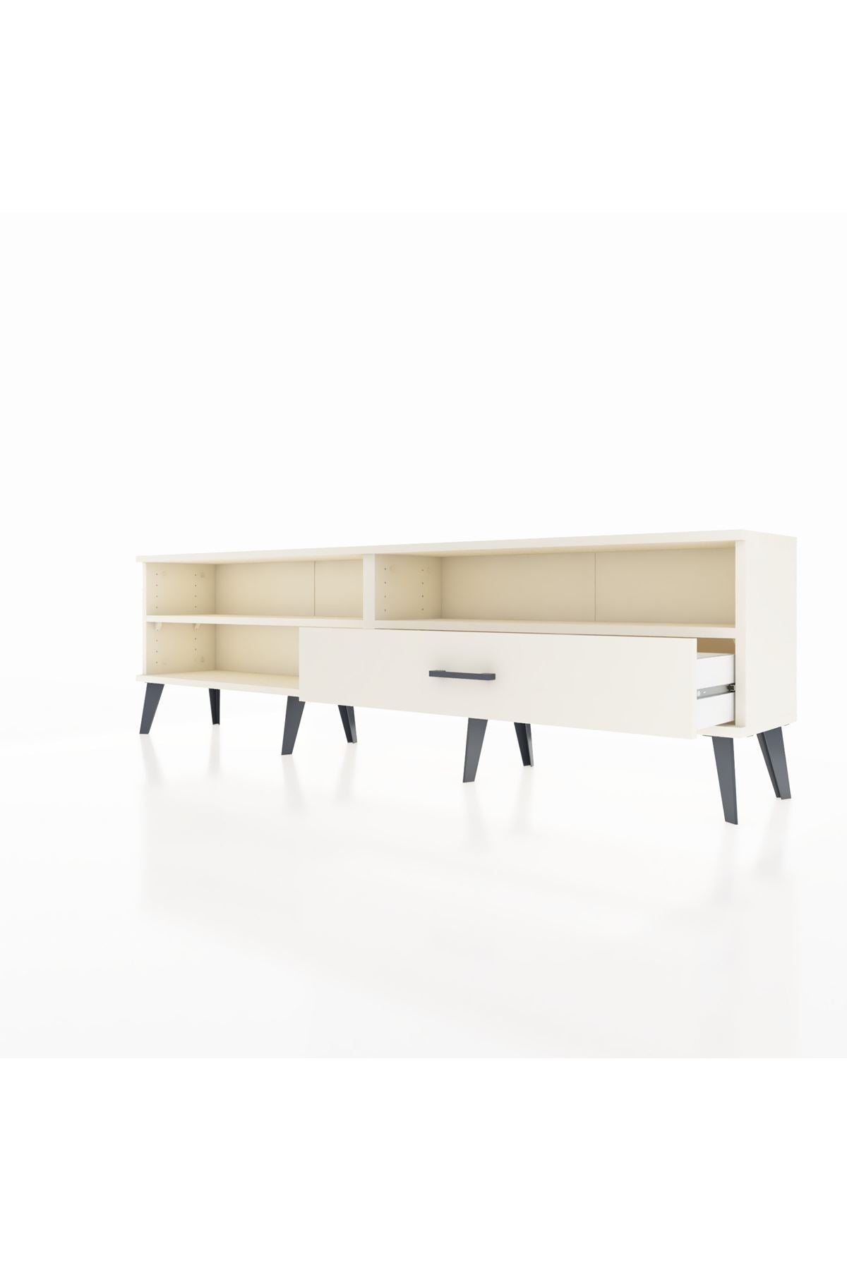 Arges TV Ünitesi 2 Raflı Tek Çekmeceli  176x30x51 Aytaşı-Aytaşı/Aytaşı