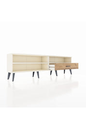 Arges TV Ünitesi 2 Raflı Tek Çekmeceli  176x30x51 Aytaşı-Aytaşı/Çam