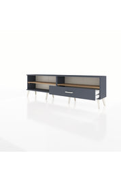 Arges TV Ünitesi 2 Raflı Tek Çekmeceli  176x30x51 Antrasit-Çam/Antrasit