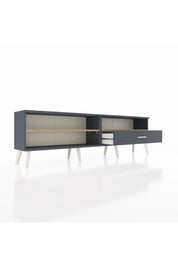 Arges TV Ünitesi 2 Raflı Tek Çekmeceli  176x30x51 Antrasit-Çam/Antrasit