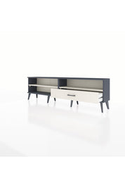 Arges TV Ünitesi 2 Raflı Tek Çekmeceli  176x30x51 Antrasit-Aytaşı/Aytaşı