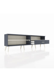 Arges TV Ünitesi 2 Raflı Tek Çekmeceli  176x30x51 Antrasit-Aytaşı/Antrasit