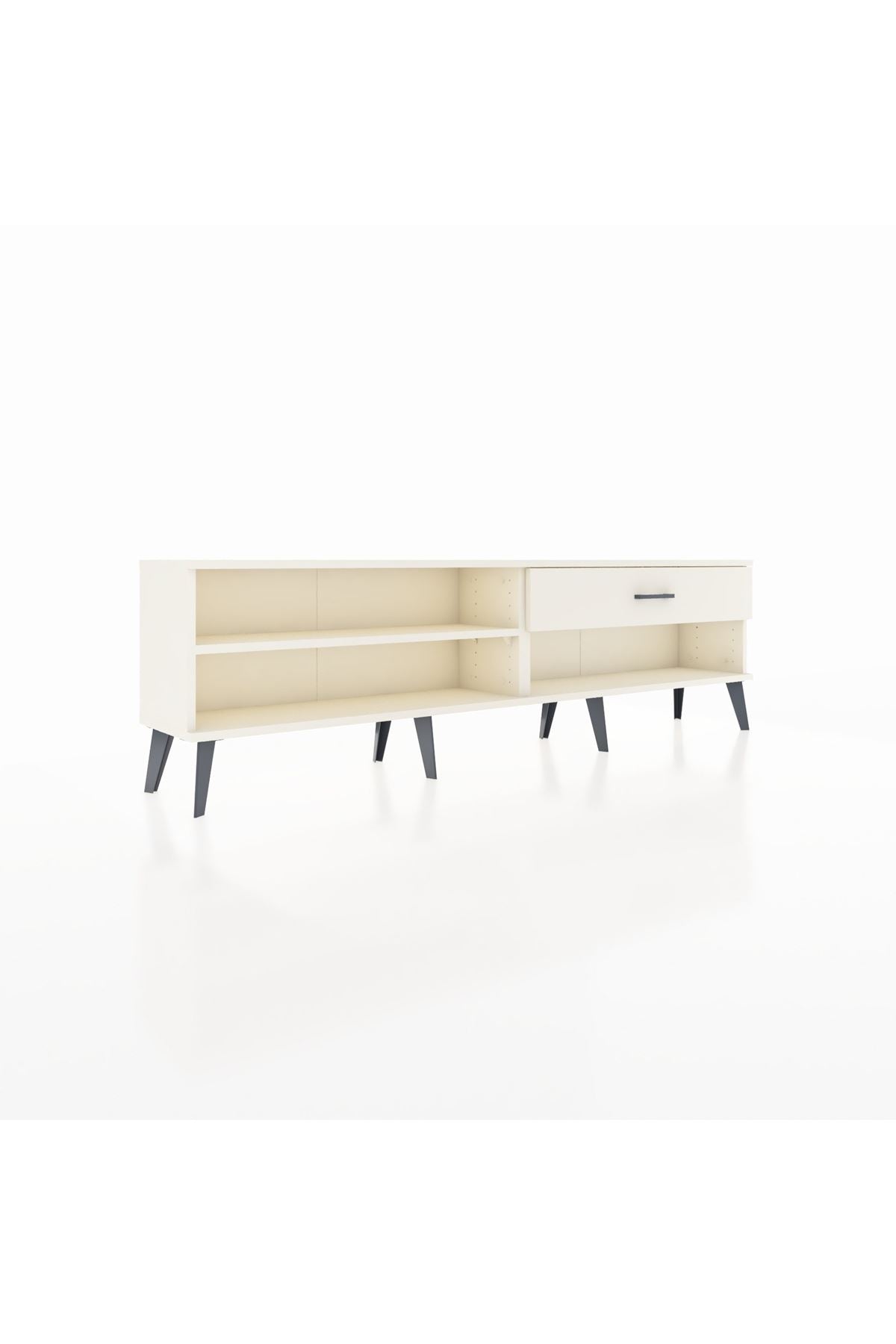 Arges TV Ünitesi Tek Raflı Tek Çekmeceli  176x30x51 Aytaşı-Aytaşı/Aytaşı