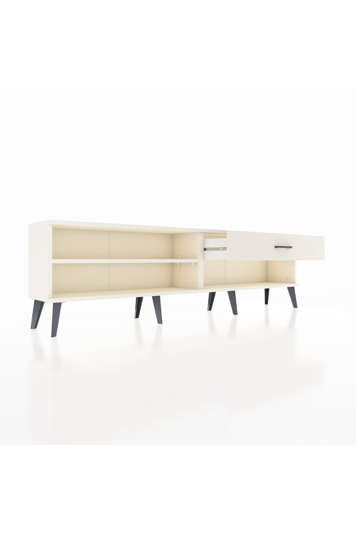 Arges TV Ünitesi Tek Raflı Tek Çekmeceli  176x30x51 Aytaşı-Aytaşı/Aytaşı