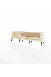 Arges TV Ünitesi Tek Raflı Tek Çekmeceli  176x30x51 Aytaşı-Aytaşı/Çam