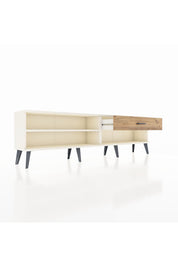 Arges TV Ünitesi Tek Raflı Tek Çekmeceli  176x30x51 Aytaşı-Aytaşı/Çam