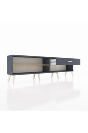 Arges TV Ünitesi Tek Raflı Tek Çekmeceli  176x30x51 Antrasit-Çam/Antrasit