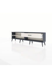 Arges TV Ünitesi Tek Raflı Tek Çekmeceli  176x30x51 Antrasit-Aytaşı/Aytaşı