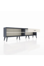 Arges TV Ünitesi Tek Raflı Tek Çekmeceli  176x30x51 Antrasit-Aytaşı/Aytaşı