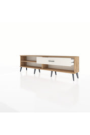 Arges TV Ünitesi Tek Raflı Tek Çekmeceli  176x30x51 Çam-Çam/Aytaşı