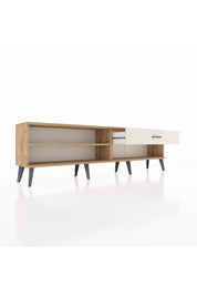 Arges TV Ünitesi Tek Raflı Tek Çekmeceli  176x30x51 Çam-Çam/Aytaşı