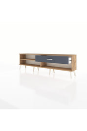 Arges TV Ünitesi Tek Raflı Tek Çekmeceli  176x30x51 Çam-Çam/Antrasit