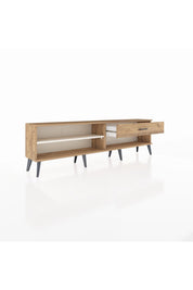 Arges TV Ünitesi Tek Raflı Tek Çekmeceli  176x30x51 Çam-Aytaşı/Çam