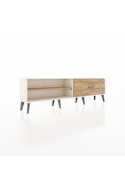 Arges TV Ünitesi Tek Raflı Tek Çekmeceli  176x30x51 Aytaşı-Çam/Çam