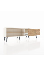 Arges TV Ünitesi Tek Raflı Tek Çekmeceli  176x30x51 Aytaşı-Çam/Çam