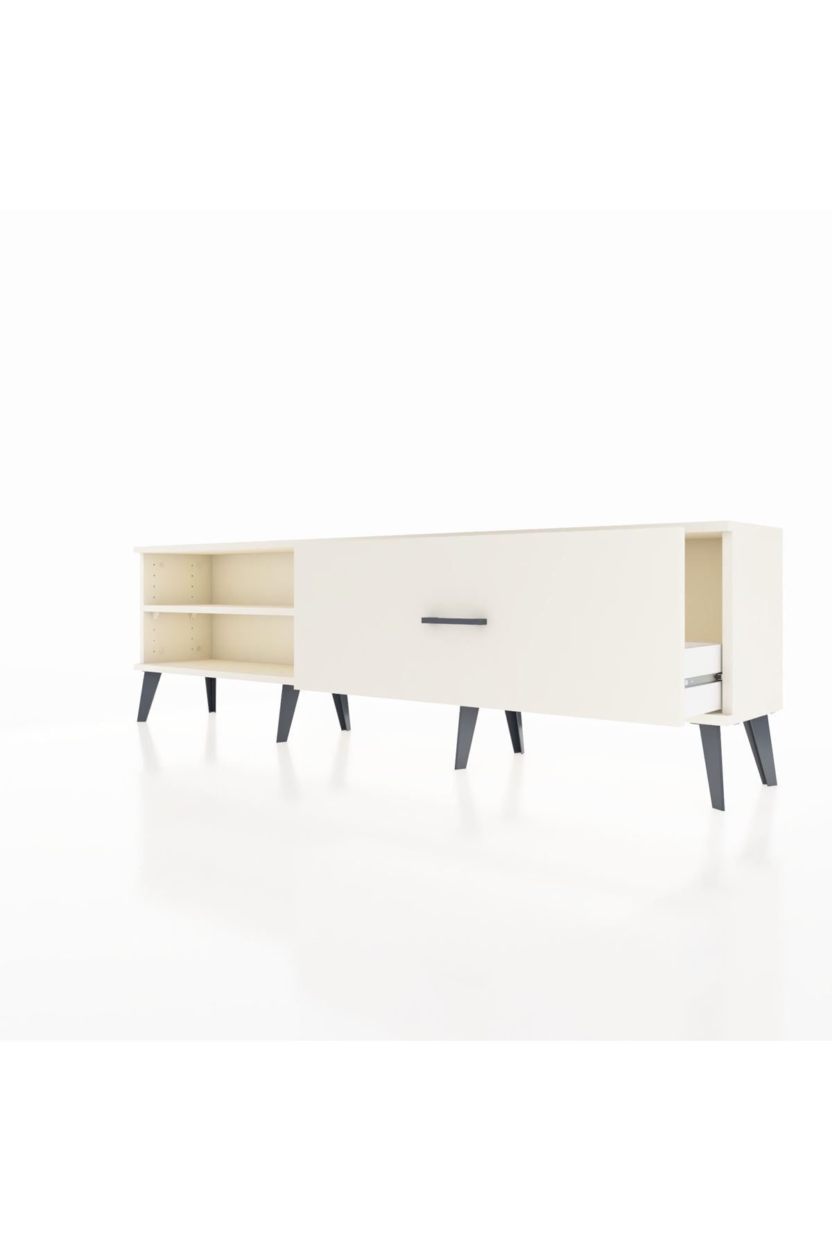 Arges TV Ünitesi Tek Raflı Tek Çekmeceli  176x30x51 Aytaşı-Aytaşı/Aytaşı