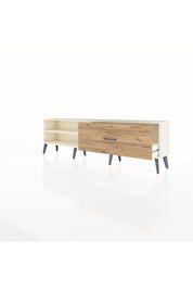 Arges TV Ünitesi Tek Raflı Tek Çekmeceli  176x30x51 Aytaşı-Aytaşı/Çam