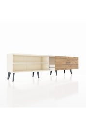 Arges TV Ünitesi Tek Raflı Tek Çekmeceli  176x30x51 Aytaşı-Aytaşı/Çam