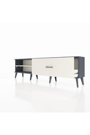 Arges TV Ünitesi Tek Raflı Tek Çekmeceli  176x30x51 Antrasit-Aytaşı/Aytaşı