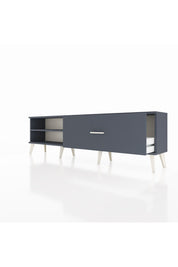 Arges TV Ünitesi Tek Raflı Tek Çekmeceli  176x30x51 Antrasit-Antrasit/Antrasit