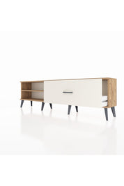 Arges TV Ünitesi Tek Raflı Tek Çekmeceli  176x30x51 Çam-Çam/Aytaşı