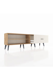 Arges TV Ünitesi Tek Raflı Tek Çekmeceli  176x30x51 Çam-Çam/Aytaşı
