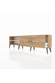 Arges TV Ünitesi Tek Raflı Tek Çekmeceli  176x30x51 Çam-Aytaşı/Çam