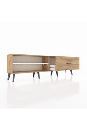 Arges TV Ünitesi Tek Raflı Tek Çekmeceli  176x30x51 Çam-Aytaşı/Çam