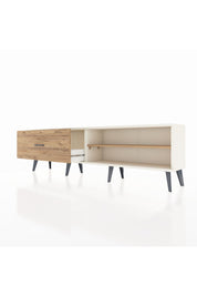 Arges TV Ünitesi Tek Raflı Tek Çekmeceli  176x30x51 Aytaşı-Çam/Çam