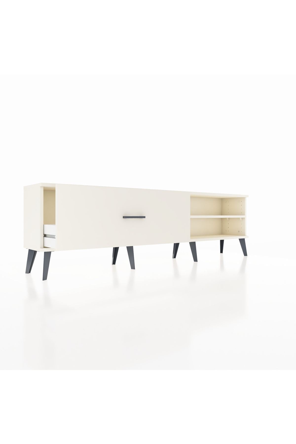 Arges TV Ünitesi Tek Raflı Tek Çekmeceli  176x30x51 Aytaşı-Aytaşı/Aytaşı