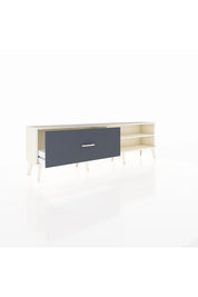 Arges TV Ünitesi Tek Raflı Tek Çekmeceli  176x30x51 Aytaşı-Aytaşı/Antrasit