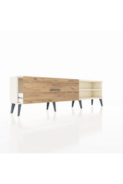 Arges TV Ünitesi Tek Raflı Tek Çekmeceli  176x30x51 Aytaşı-Aytaşı/Çam