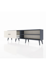 Arges TV Ünitesi Tek Raflı Tek Çekmeceli  176x30x51 Antrasit-Antrasit/Aytaşı