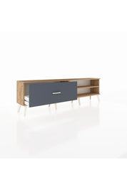 Arges TV Ünitesi Tek Raflı Tek Çekmeceli  176x30x51 Çam-Çam/Antrasit