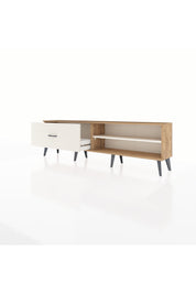 Arges TV Ünitesi Tek Raflı Tek Çekmeceli  176x30x51 Çam-Aytaşı/Aytaşı