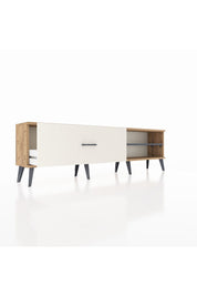 Arges TV Ünitesi Tek Raflı Tek Çekmeceli  176x30x51 Çam-Antrasit/Aytaşı