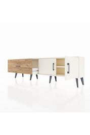 Arges TV Ünitesi Tek Raflı Tek Çekmeceli 2 Kapaklı 176x30x51 Aytaşı-Aytaşı/Çam