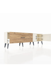 Arges TV Ünitesi Tek Raflı Tek Çekmeceli 2 Kapaklı 176x30x51 Aytaşı-Aytaşı/Çam