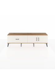 Arges TV Ünitesi Tek Raflı Tek Çekmeceli 2 Kapaklı 176x30x51 Çam-Aytaşı/Aytaşı