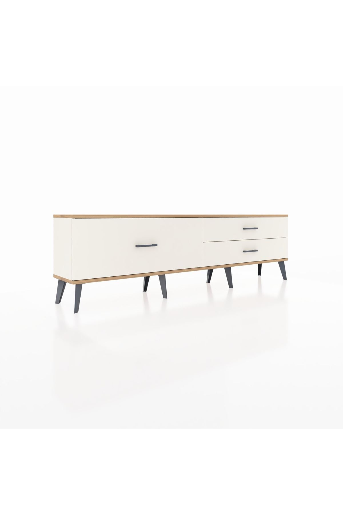 Arges TV Ünitesi 3 Çekmeceli  176x30x51 Aytaşı-Çam/Aytaşı