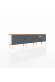 Arges TV Ünitesi 3 Çekmeceli  176x30x51 Aytaşı-Çam/Antrasit