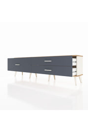 Arges TV Ünitesi 3 Çekmeceli  176x30x51 Aytaşı-Çam/Antrasit