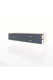 Arges TV Ünitesi 3 Çekmeceli  176x30x51 Aytaşı-Aytaşı/Antrasit